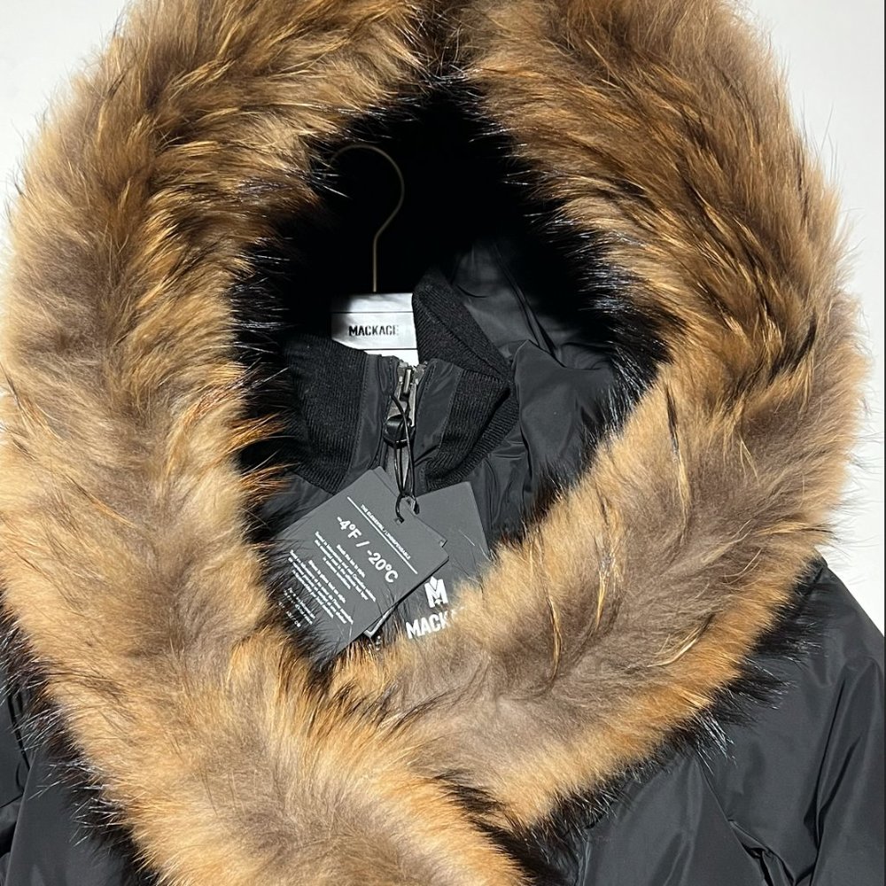 MACKAGE ADALI-F BLACK XL - BRAND NEW LADIES JACKET/COAT - Picture 6 of 11